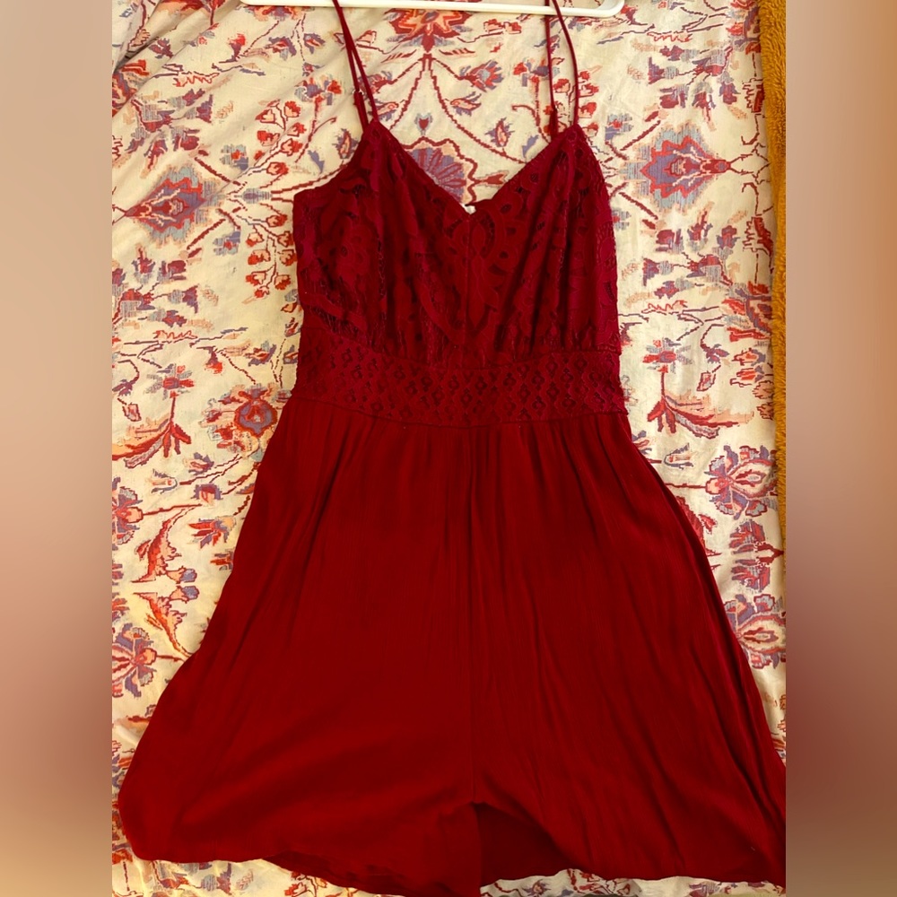 Maroon Maurice’s Romper XXL
